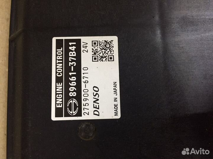 Блок управления двс Hino 300 Euro 4 Хино 300