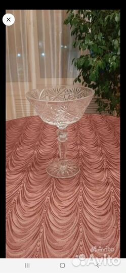 Хрусталь советский и другая посуда