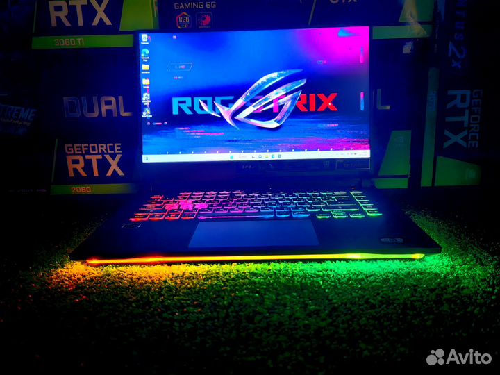 Игровой ноутбук asus ROG Ryzen 5 5600H