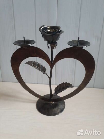 Подсвечники кованые ручной работы