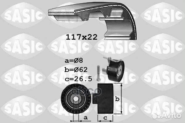 Комплект грм 1756069 Sasic
