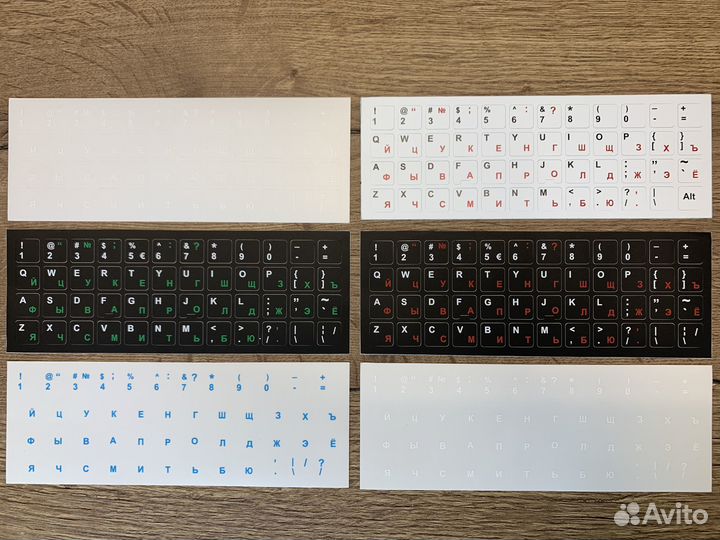 Наклейки для Клавиатуры MacBook