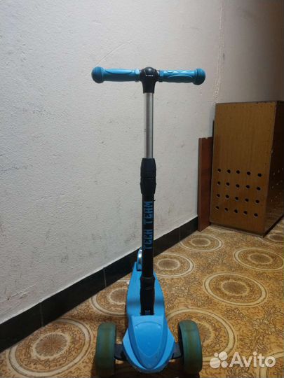 Самокат детский трёхколёсный Tech team