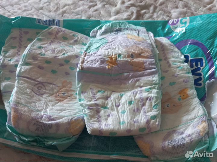 Подгузники evy baby 5 (11-25 кг)