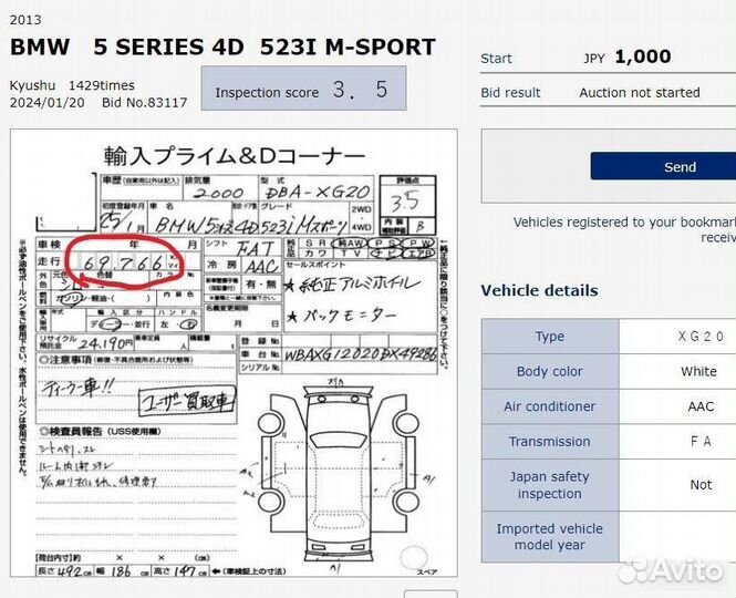 Стойки в сборе передние bmw 5 f10 5 серия Ф10