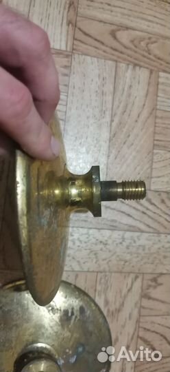 Ручка дверная латунь СССР