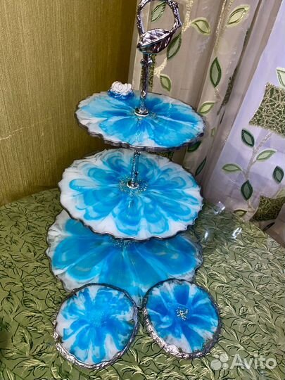 Фруктовница из эпоксидной смолы