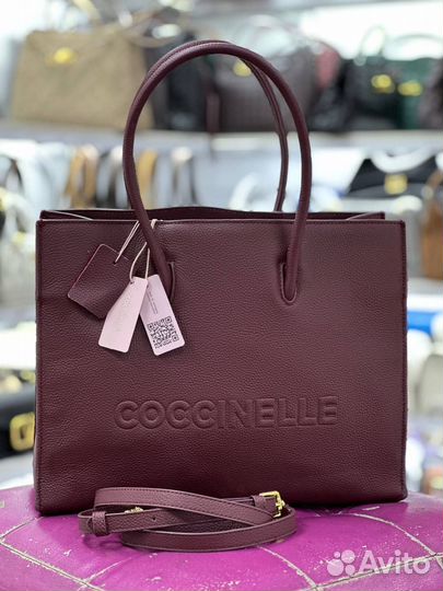 Сумка шопер coccinelle, новинка