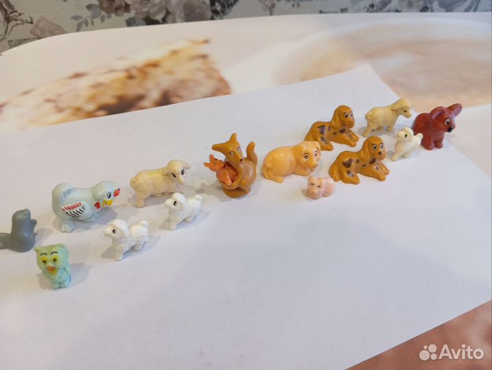 Киндеры 90 х животные пакетом