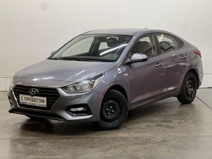 Hyundai Solaris 1.6 MT, 2017, 105 600 км