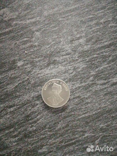 5 сантимов республика Гаити