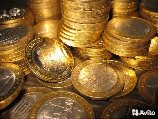 Биметаллические монеты 2000-2022гг