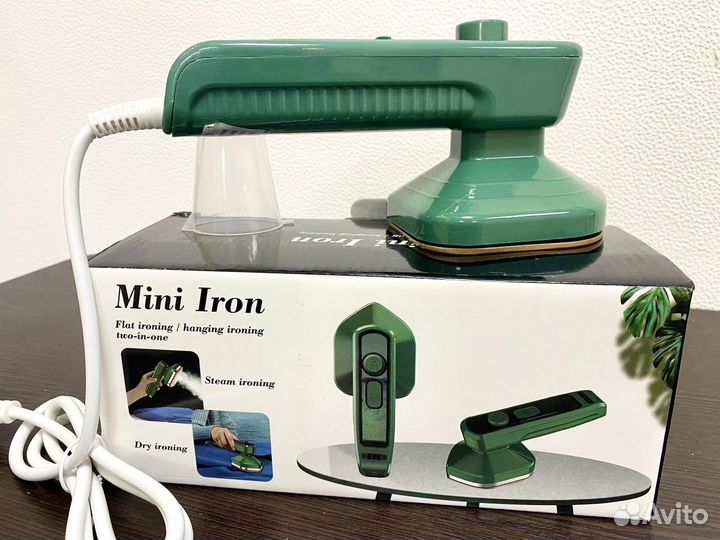 Мини утюг-отпариватель новый