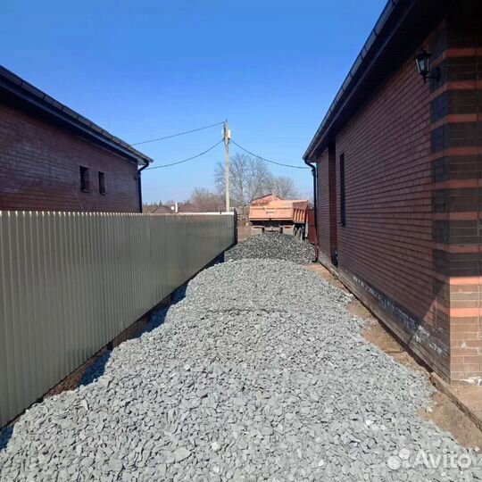 Щебень гравийный