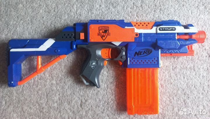 Набор бластер nerf + жилет