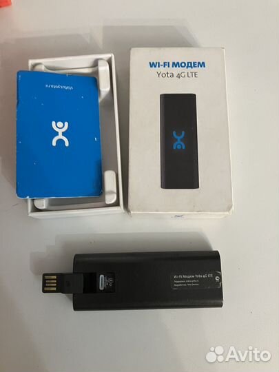 4G wifi USB модем yota