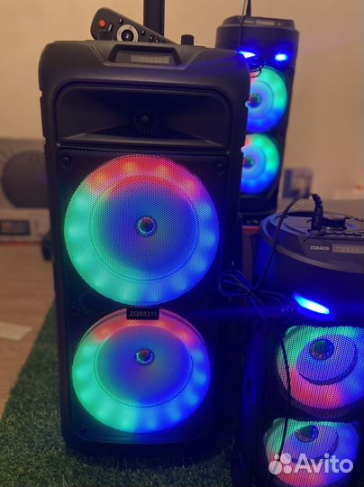 Беспроводные колонки с микрофоном