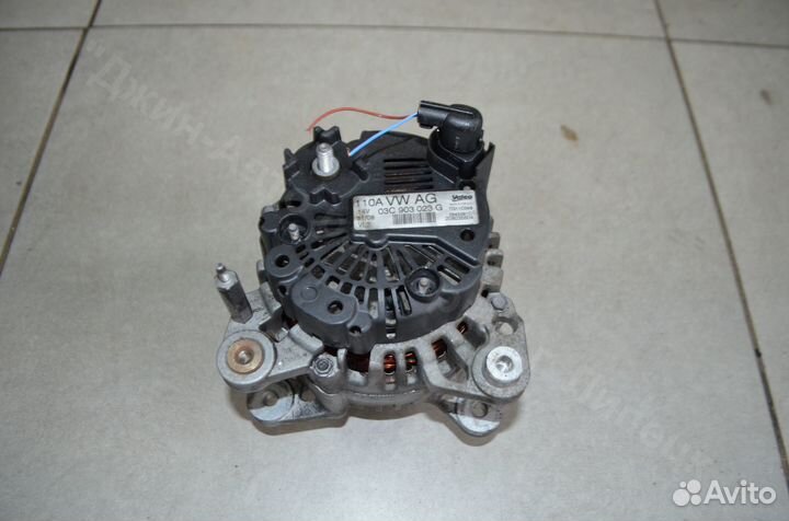 Генератор 110А 1.4 golf 7 Раssat B6 Audi A3 А4