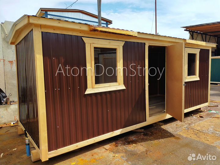 Бытовка металлическая хоз блок / С гарантией