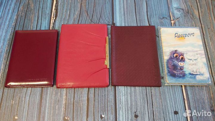 Кошелёк кожаный / обложка для документов