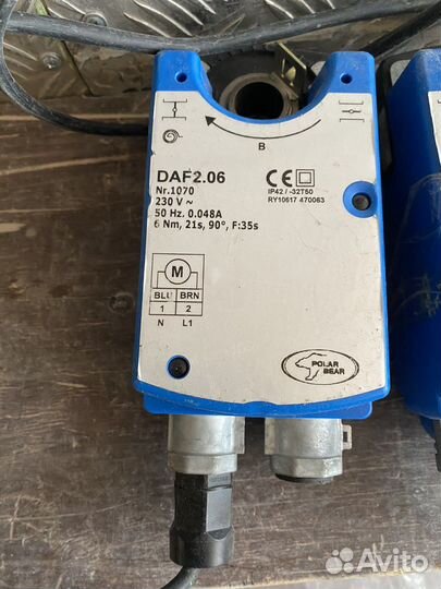 Привод воздушной заслонки Polar Bear daf 2.06 б/у