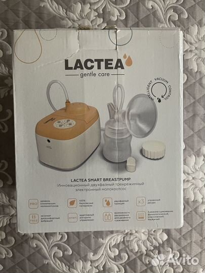 Электрический молокоотсос lactea Smart, бежевый