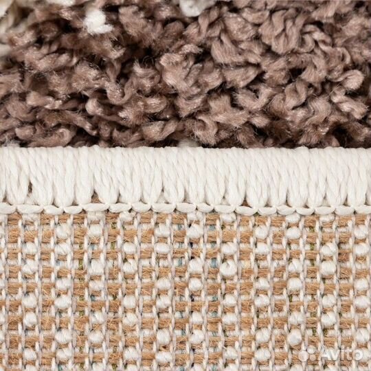 Ковер Шегги овальный 100х200 см, полипропилен 100