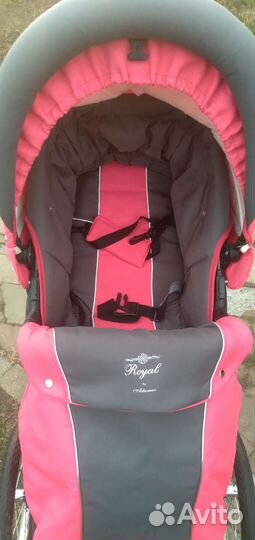 Коляска 2 в 1 для девочки