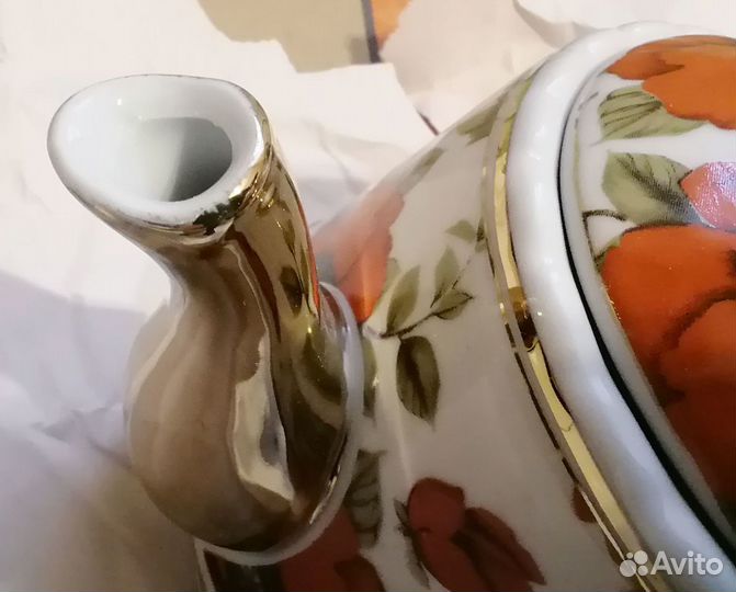 Чайник заварной керамический