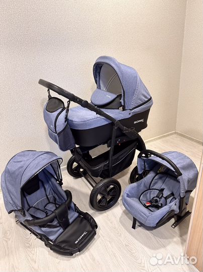 Коляска verdi sonic plus 3 в 1
