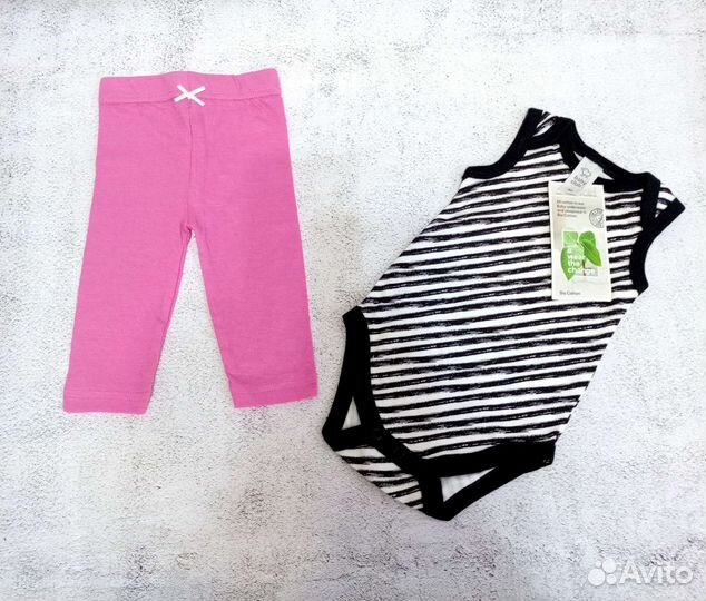 Пакет вещей на девочку 0-3 месяца (50-62 см)