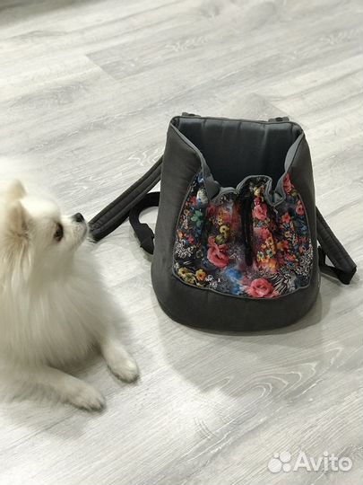 Сумка рюкзак для собак