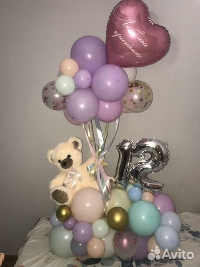 Композиции с баблс-шаром и не только