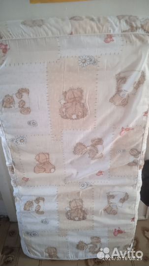 Бортики в кроватку+детский матрас