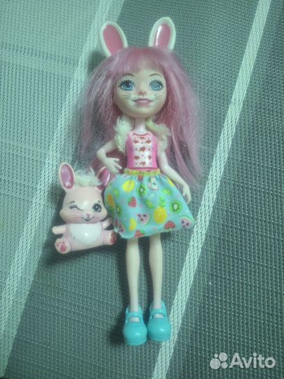 Кукла Enchantimals с любимой зверюшкой Кролик Бри