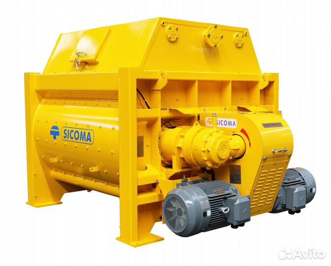 Бетоносмеситель двухвальный sicoma MSO 1750/1319