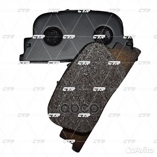 CKT-32 Колодки тормозные дисковые зад GK1