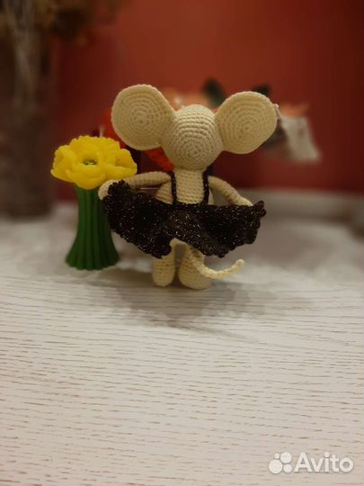 Мышка-милашка ручной работы