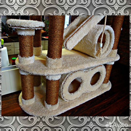 Комплекс-дом для кошки 