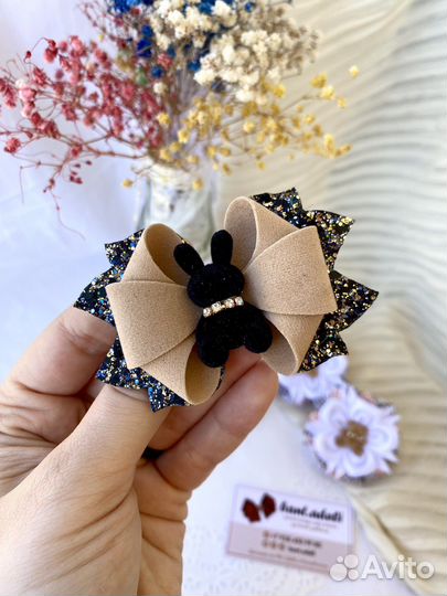 Бантики ручной работы, резиночки, повязки, ободки