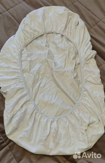 Простыни на резинке, наматрасники 120х60