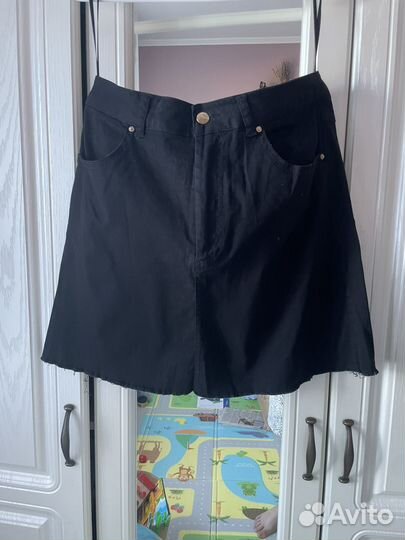 Юбка джинсовая стрейч 48 50 52