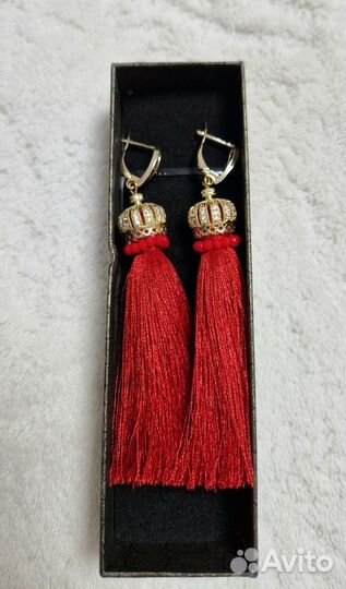 Серьги кисти