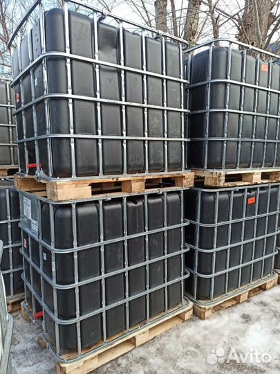 Еврокубы черного цвета 1000л