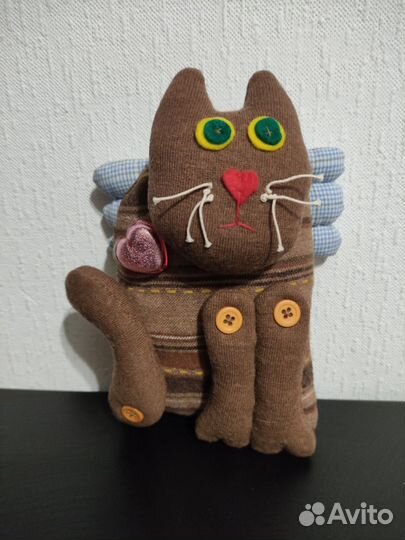 Текстильный кот