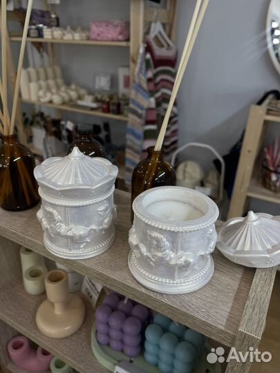 Свеча каруслель