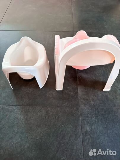 Горшок детский 2 шт