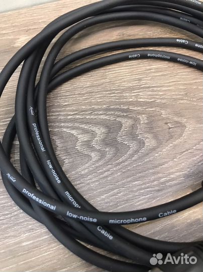 Микрофонный кабель с низким уровнем шума rockdale