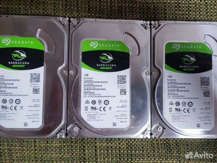 Жесткий диск 3.5 1tb Seagate Barracuda