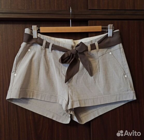 Шорты женские короткие с поясом